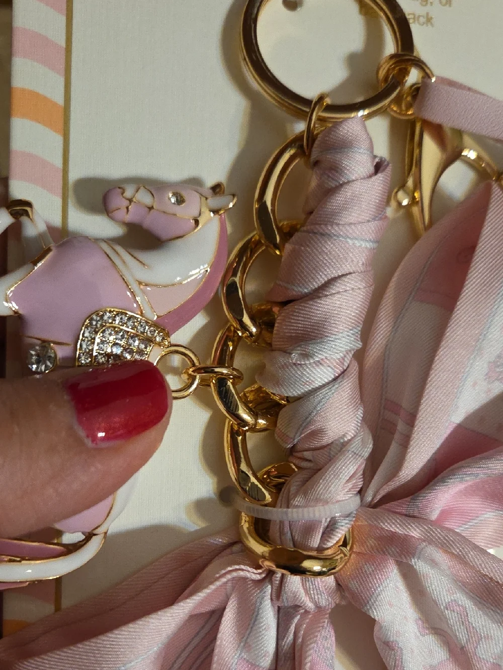 Piper K Horse Bag Charm & Key Chain NWOT - Picture 7 of 9